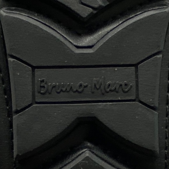 Bruno Marc Penny Loafers Men's Black Vegan Leather Slip On Size 10.5 - Picture 9 of 10